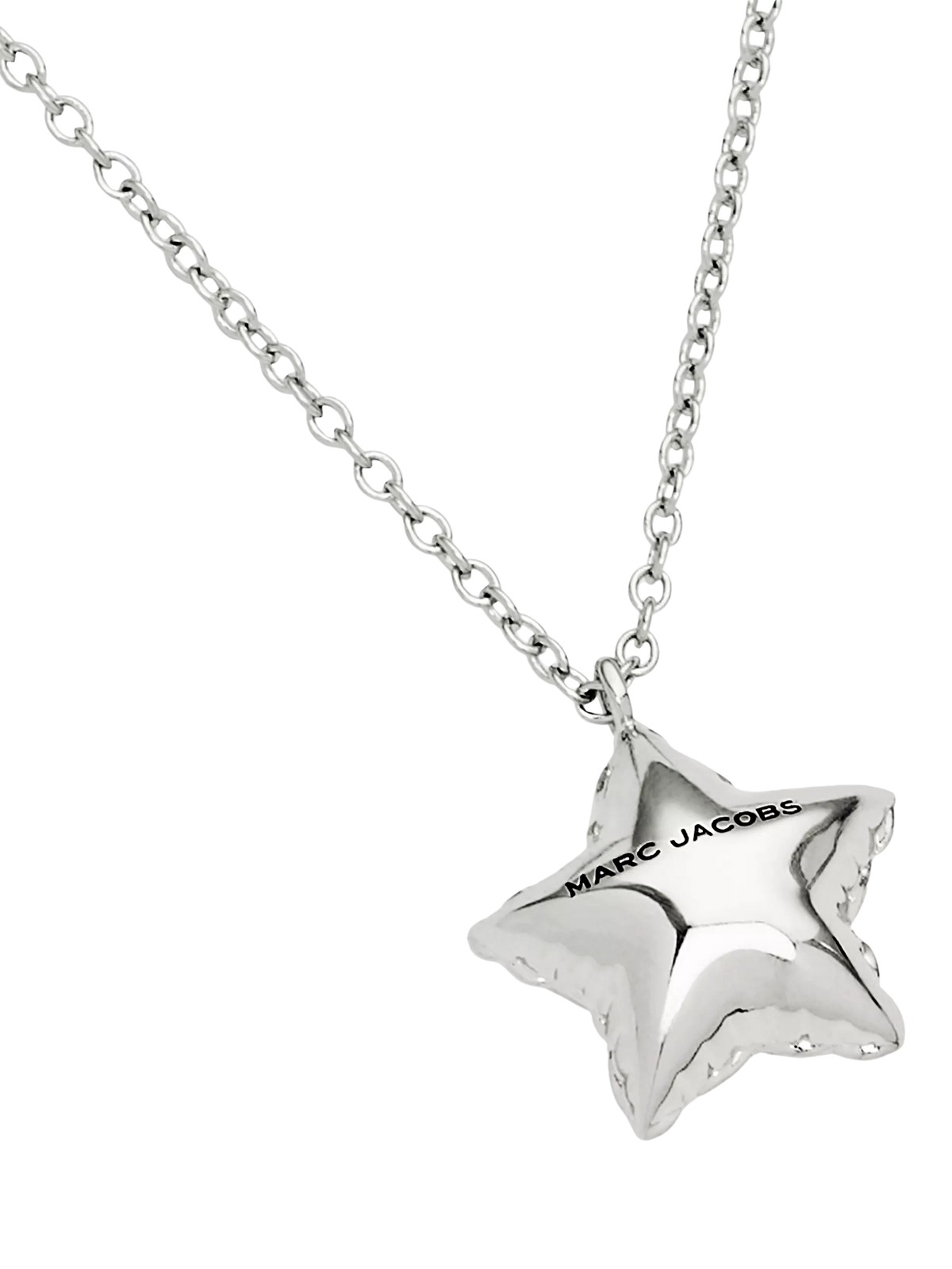 Marc Jacobs silver star pendant necklace (British brand)