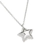 Marc Jacobs silver star pendant necklace (British brand)