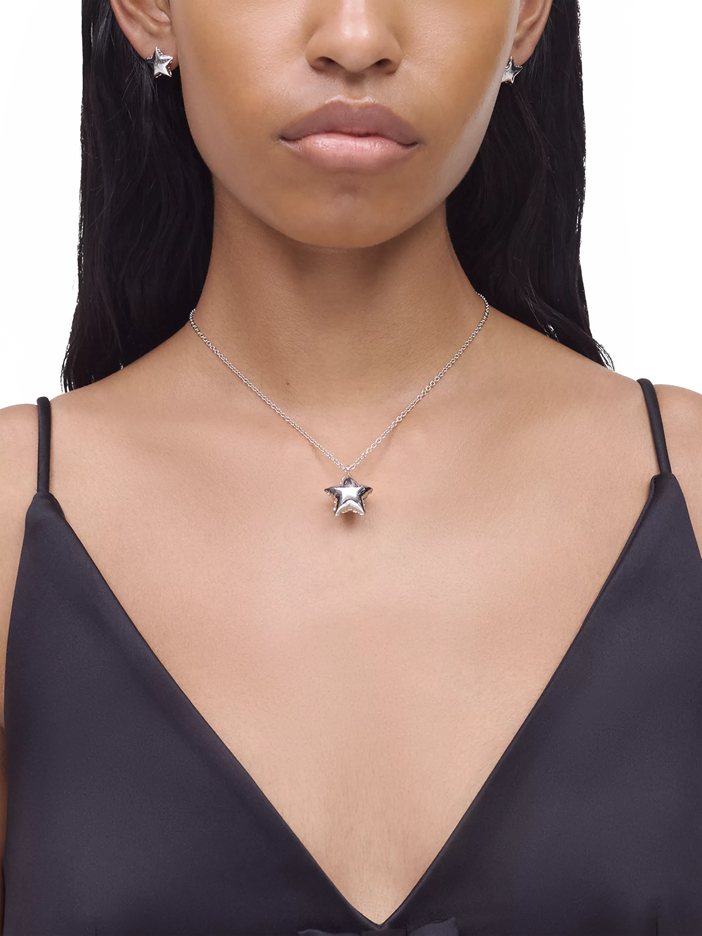 Marc Jacobs silver star pendant necklace (British brand)