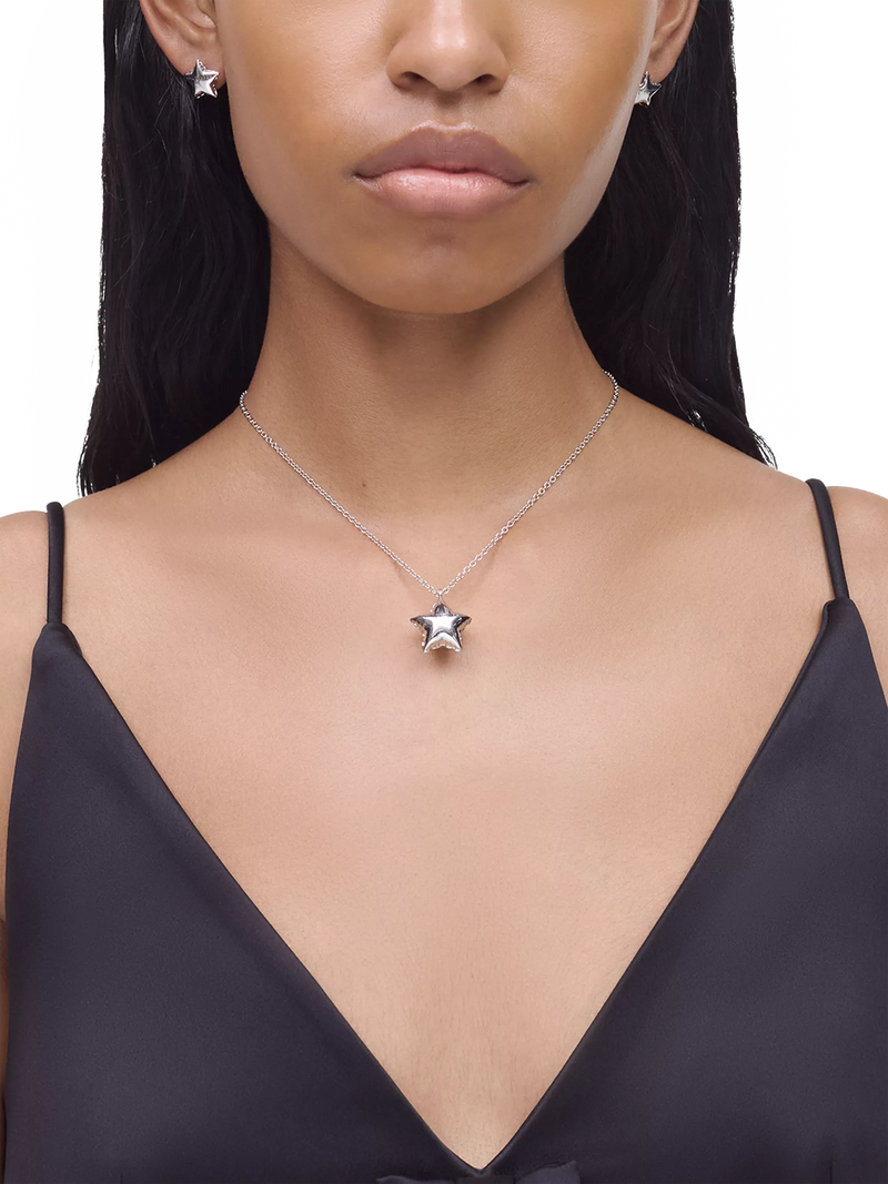Marc Jacobs silver star pendant necklace (British brand)