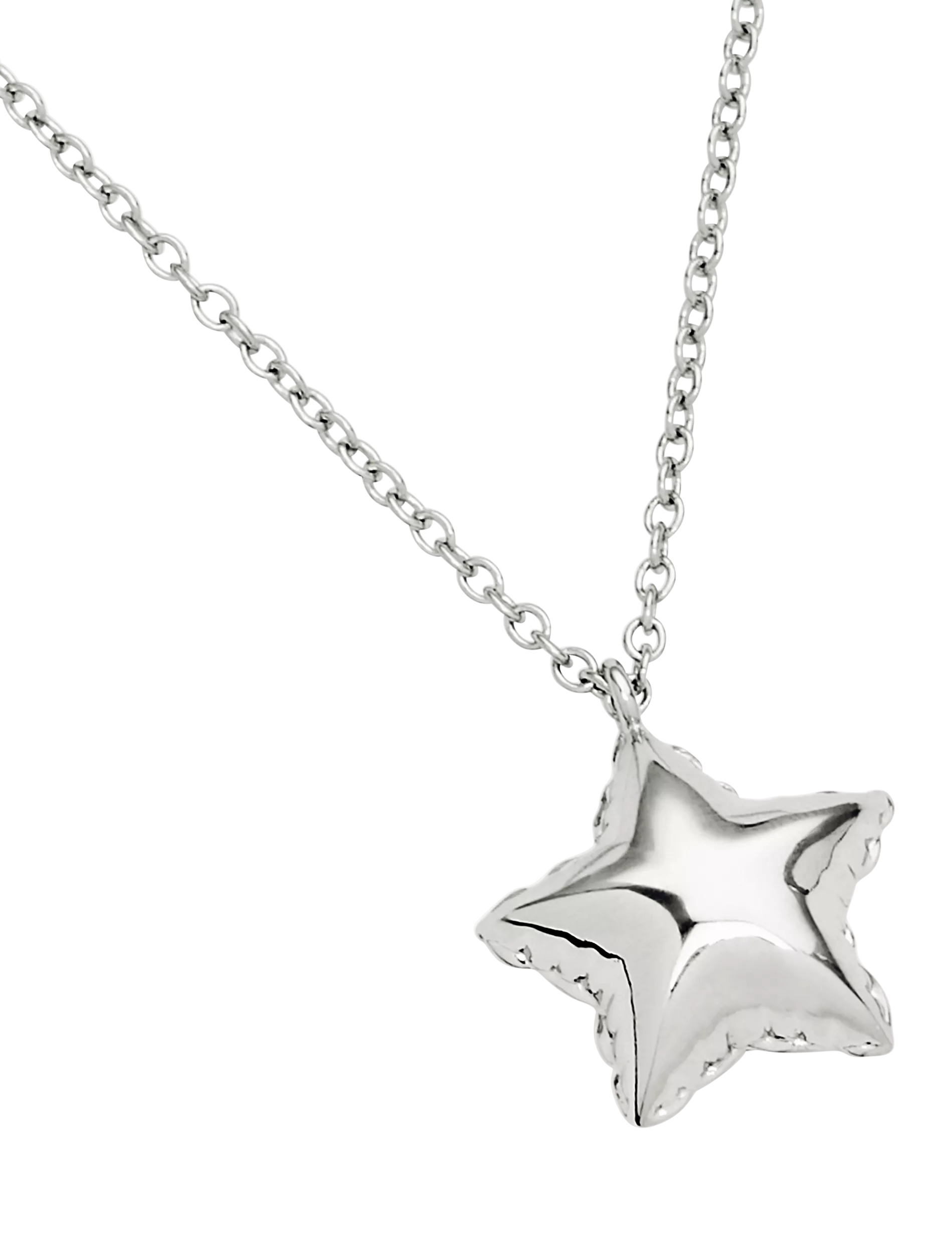 Marc Jacobs silver star pendant necklace (British brand)