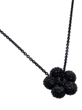 Marc Jacobs pave balloon daisy pendant black 46mm, imported from the UK