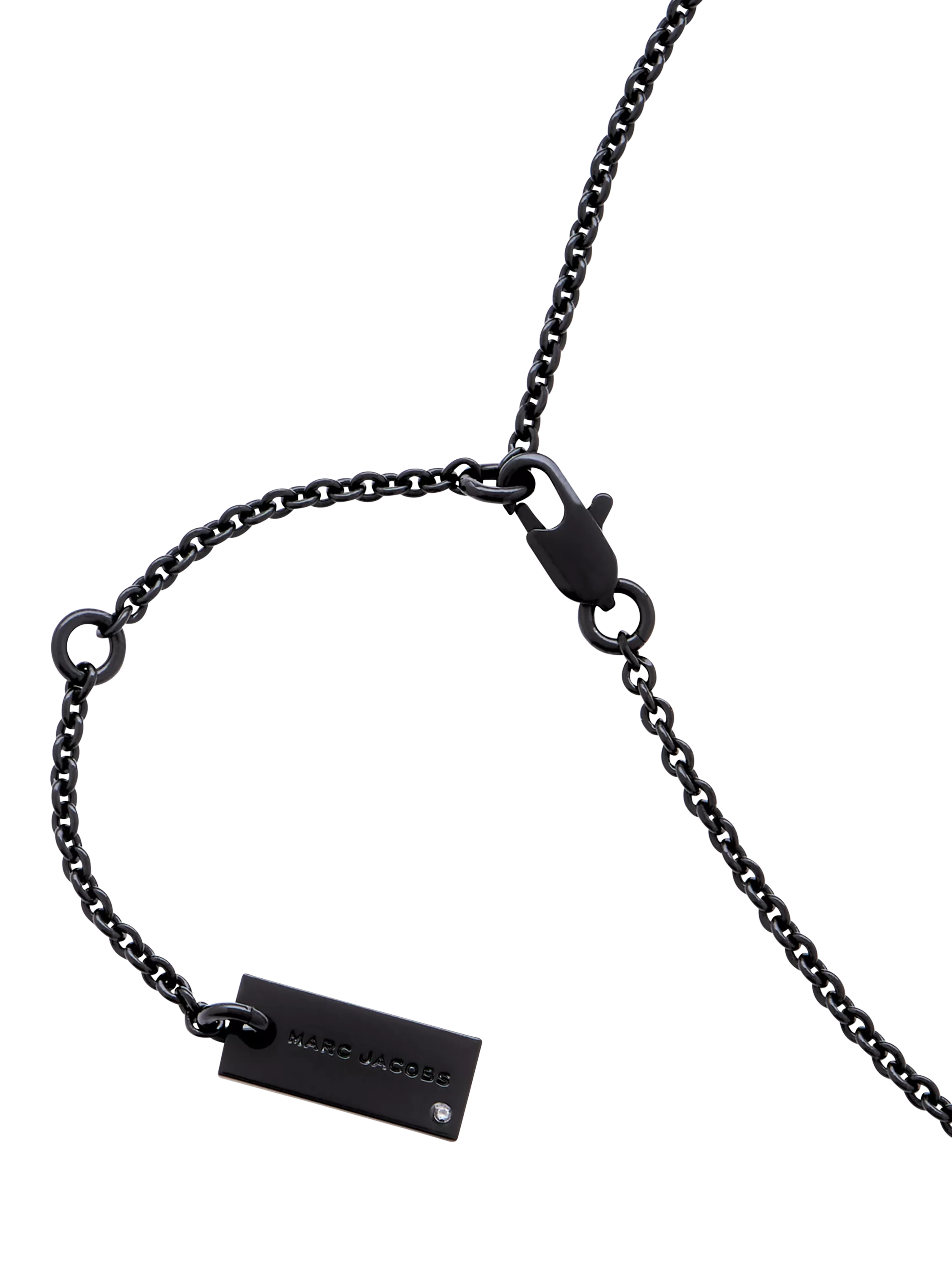 Marc Jacobs pave balloon daisy pendant black 46mm, imported from the UK
