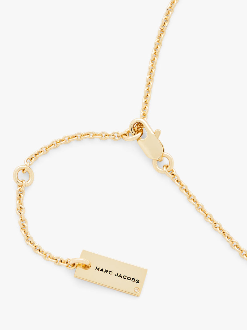 Marc Jacobs Balloon Daisy pendant gold tone - British product