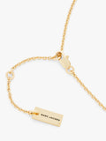 Marc Jacobs Balloon Daisy pendant gold tone - British product