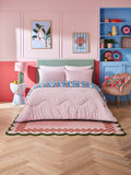 Eleanor Bowmer coverless duvet set king size multicolour, imported from the UK