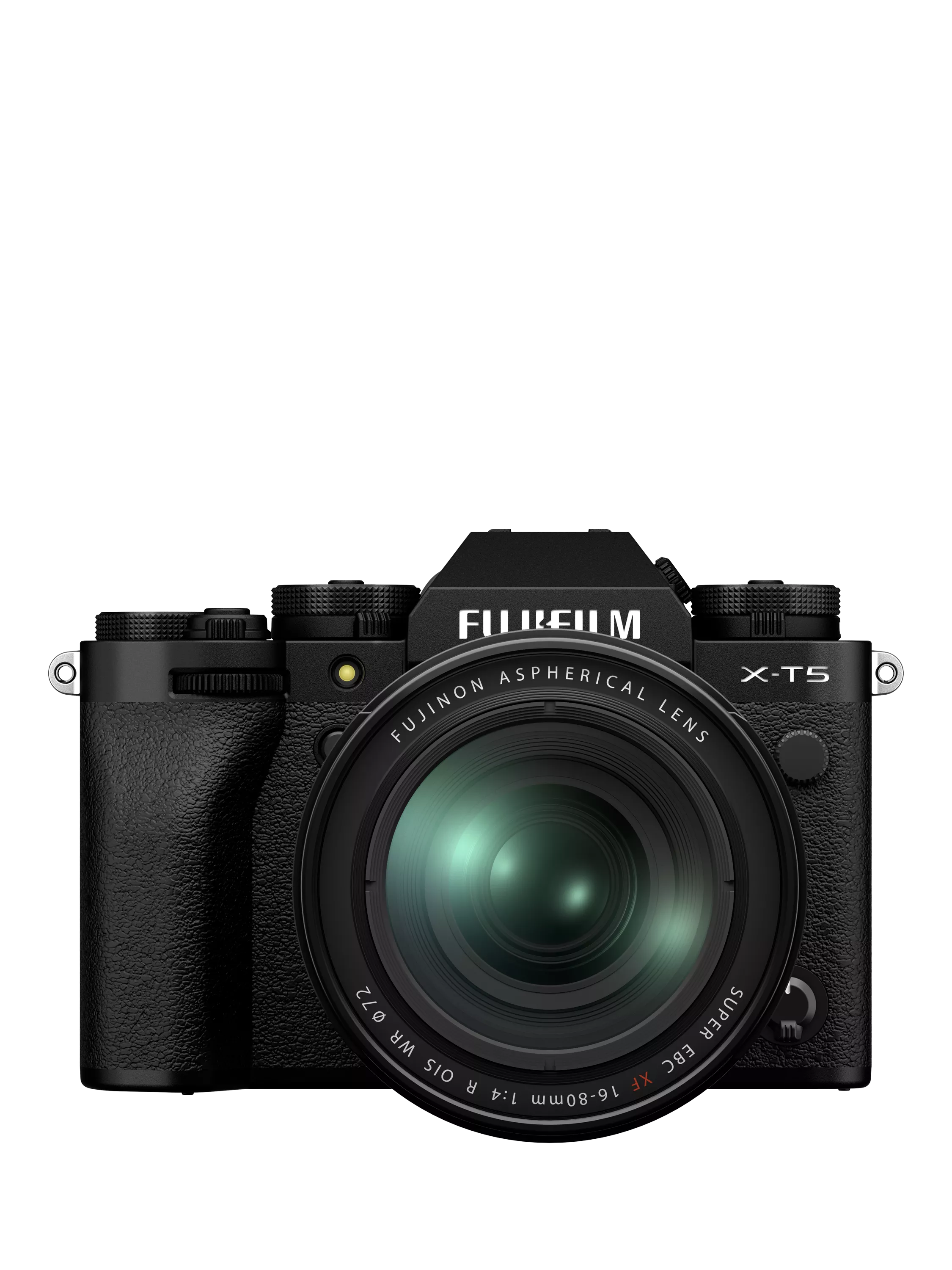Fujifilm X-T5 Compact System Camera with XF 16-80mm IS Lens, Silver