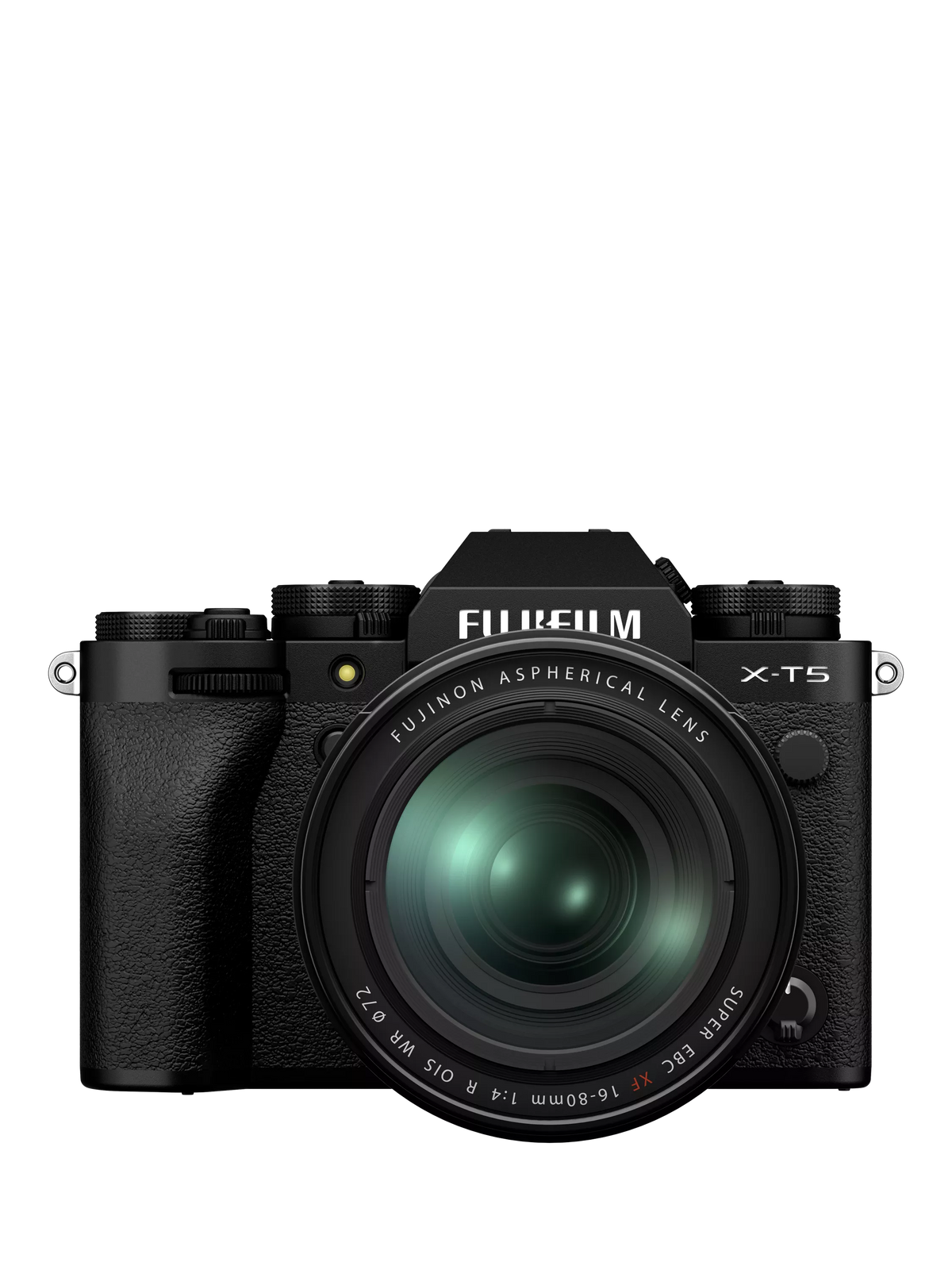 Fujifilm X-T5 Compact System Camera with XF 16-80mm IS Lens, Silver
