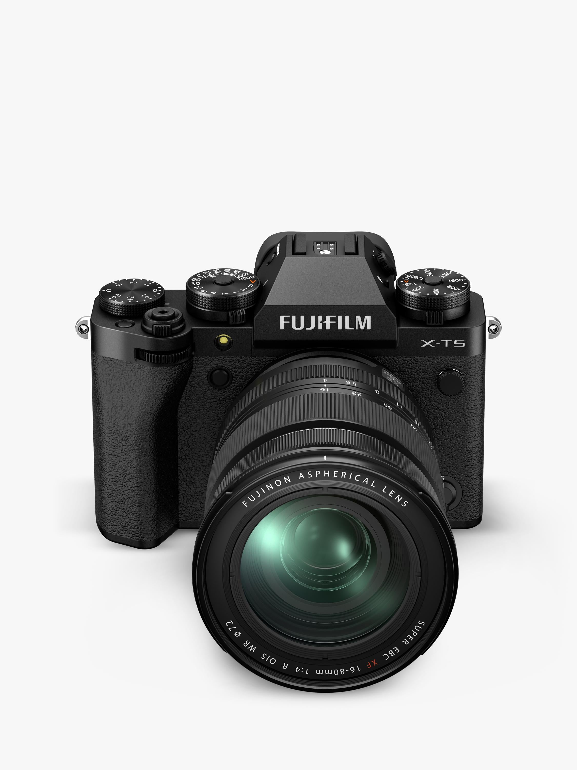 Fujifilm X-T5 compact system camera 40.2MP silver with 16-80mm lens, UK version