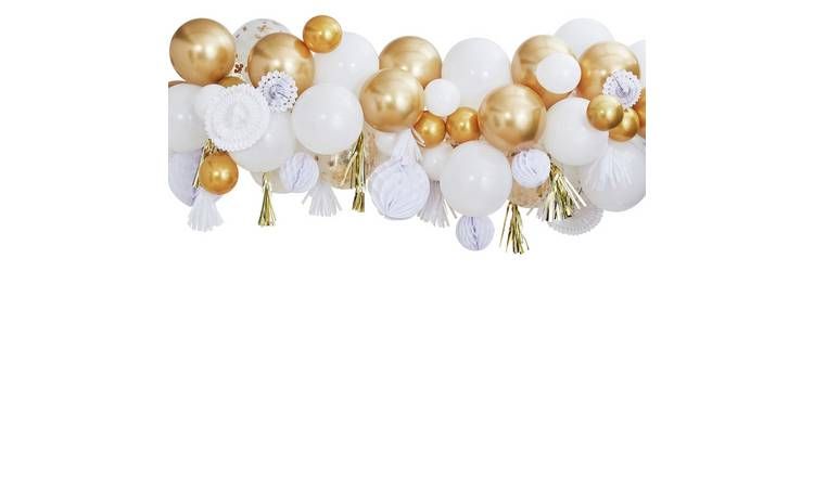 Ginger Ray Metallic Balloon Garland Fans