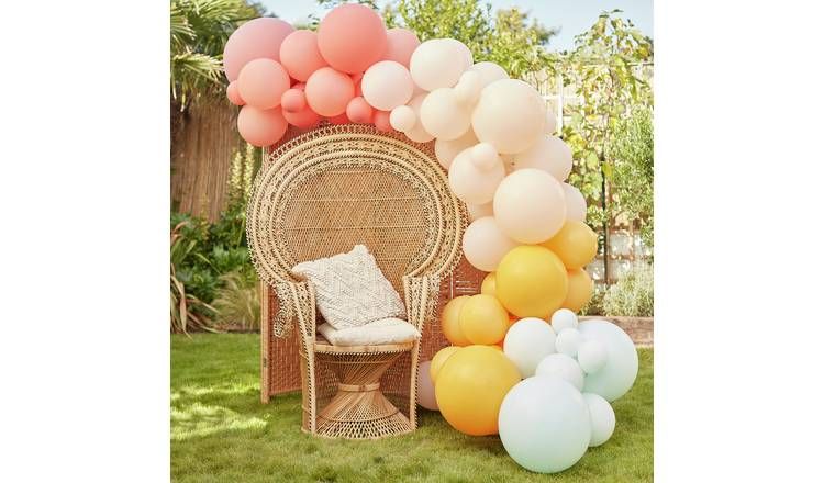 Ginger Ray Muted Pastel Balloon Arch GOODS Argos