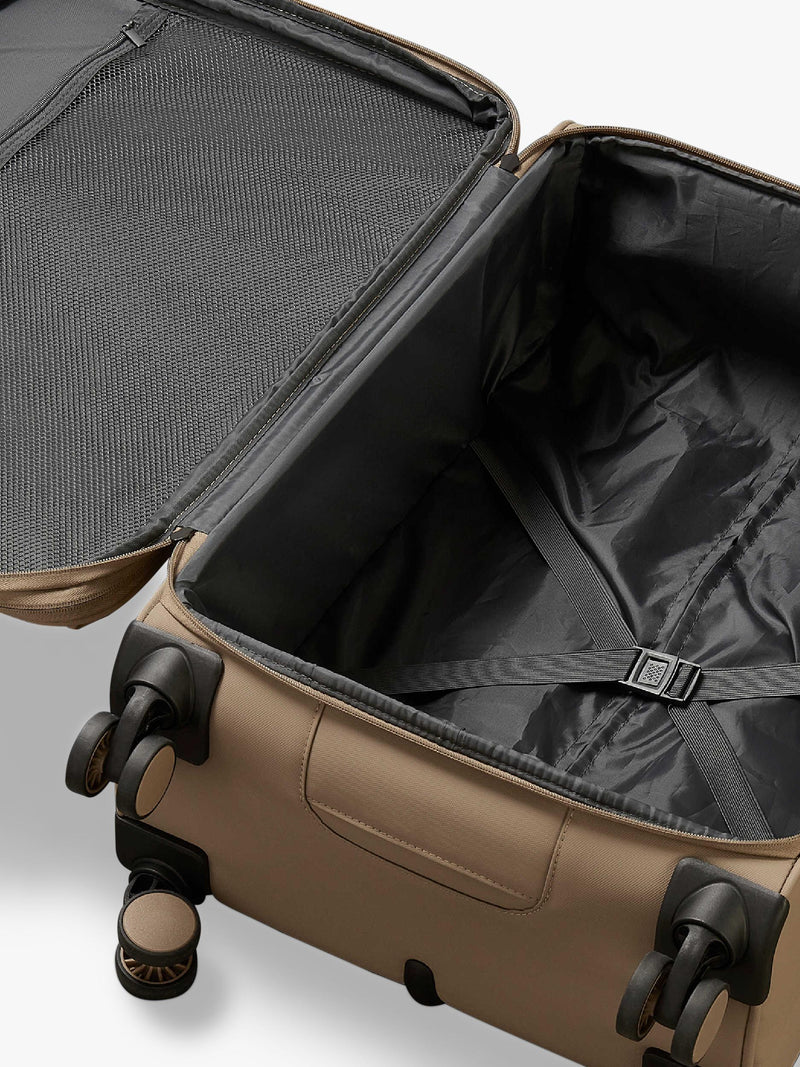 Rock Harper soft shell suitcase set 8 wheels, imported from the UK