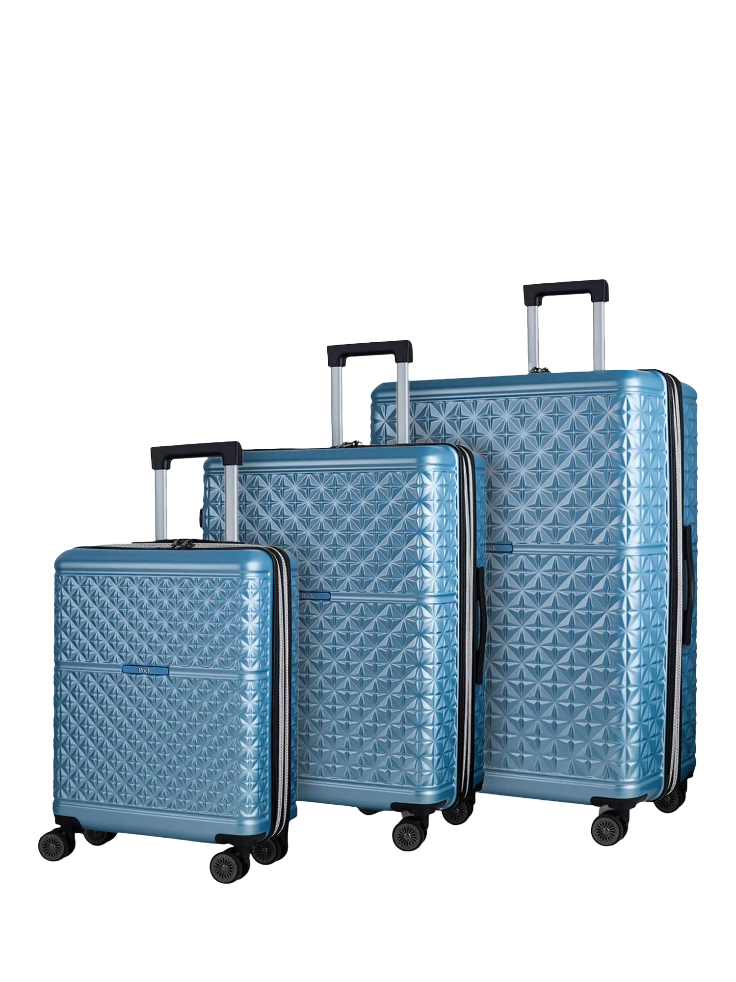 Rock Maya hard shell suitcase set of 3, imported from the UK