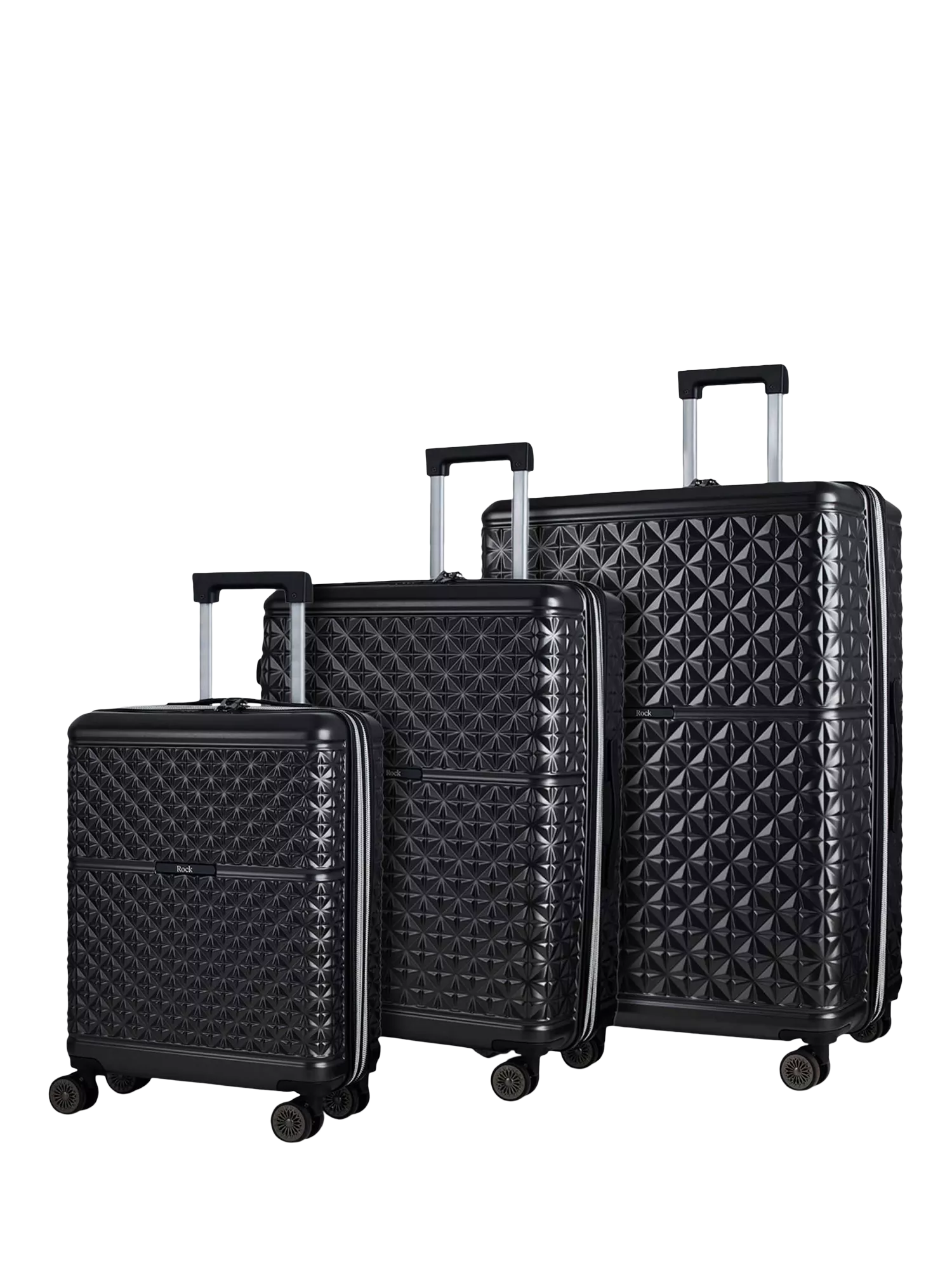 Rock Maya 8-Wheel Hard Shell Suitcase Set of 3
