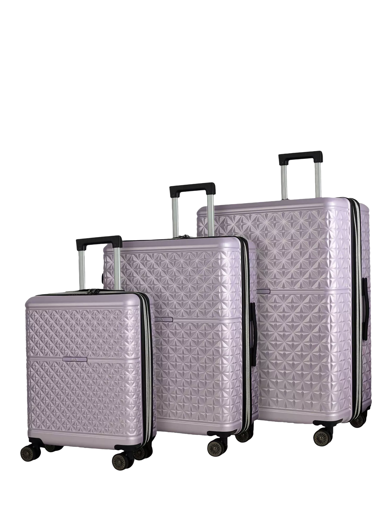 Rock Maya 8-Wheel Hard Shell Suitcase Set of 3