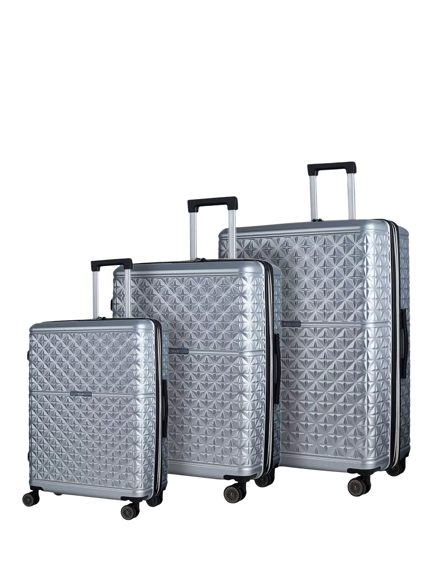 Rock Maya 8-Wheel Hard Shell Suitcase Set of 3