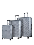 Rock Maya 8-Wheel Hard Shell Suitcase Set of 3