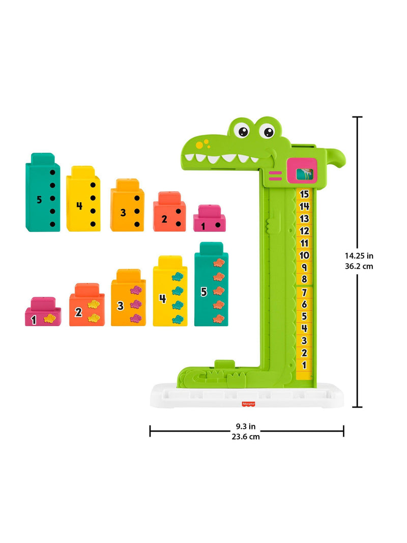 Fisher-Price Adding Alligator Learning Toy - British product