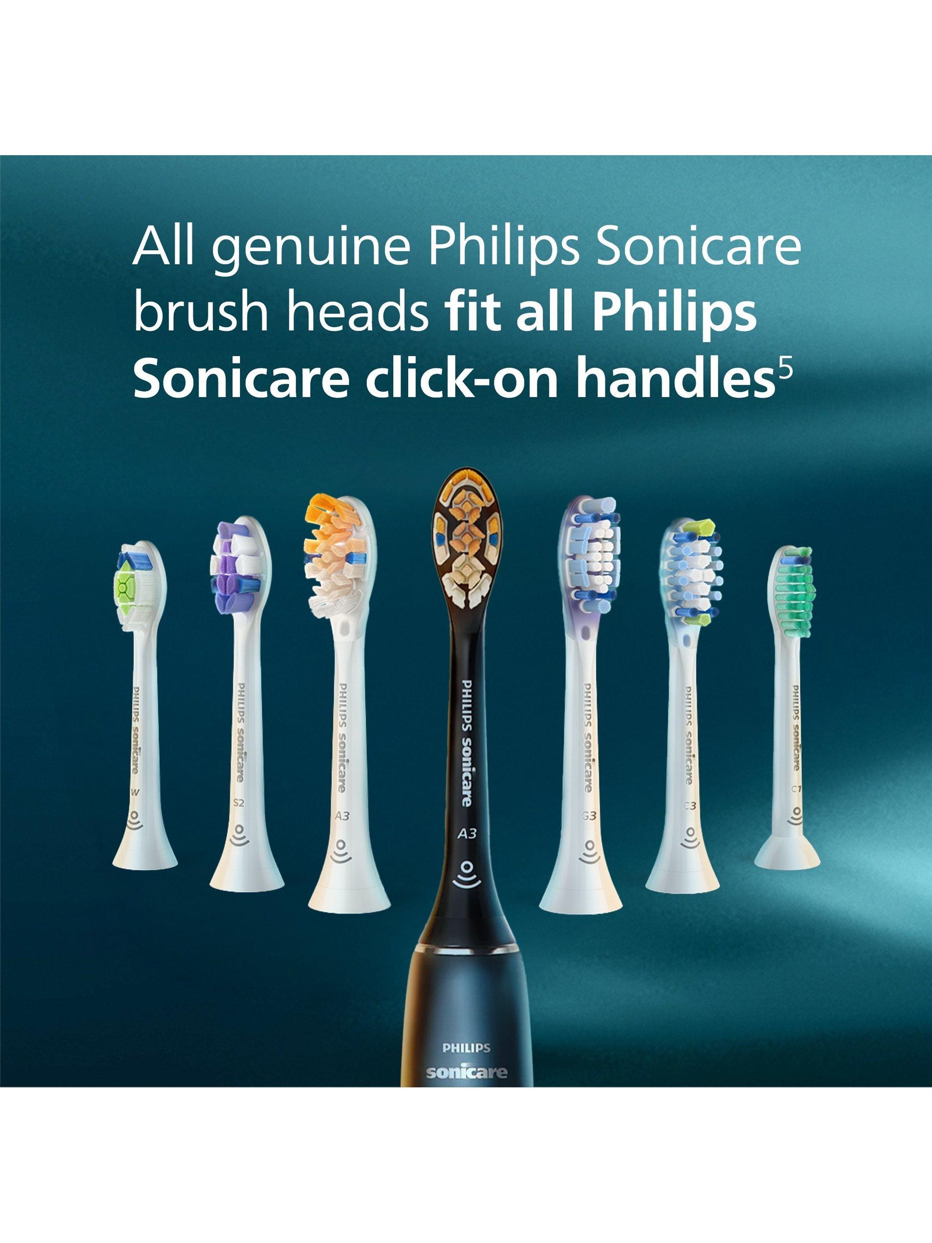 Philips Sonicare C3 Plaque Defence 5-pack black - British product