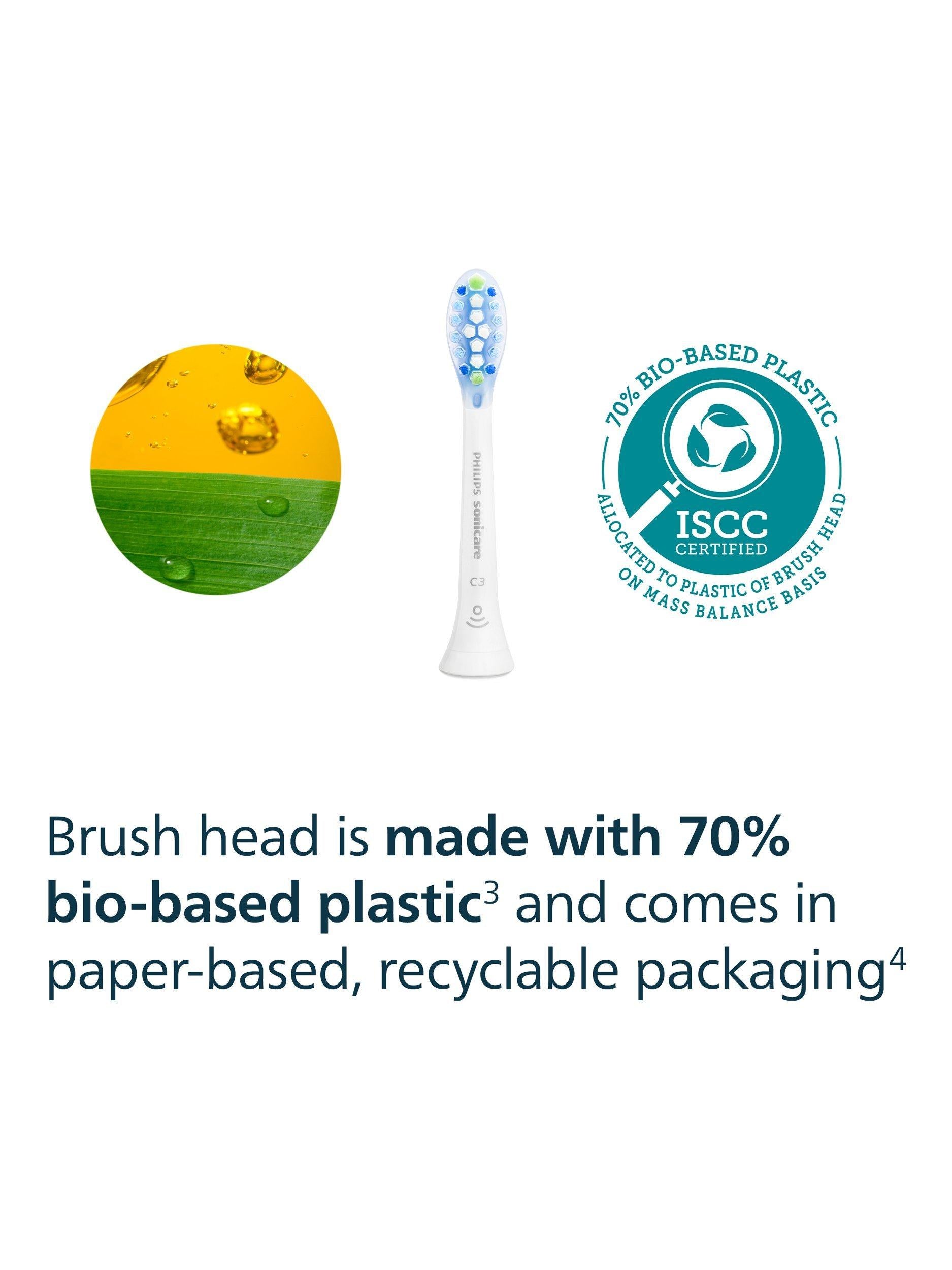 Philips Sonicare C3 Premium Plaque Defence toothbrush heads pack of 5, imported from the UK