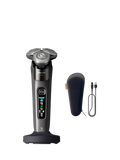 Philips i9000 Prestige wet dry electric shaver dark slate, imported from the UK