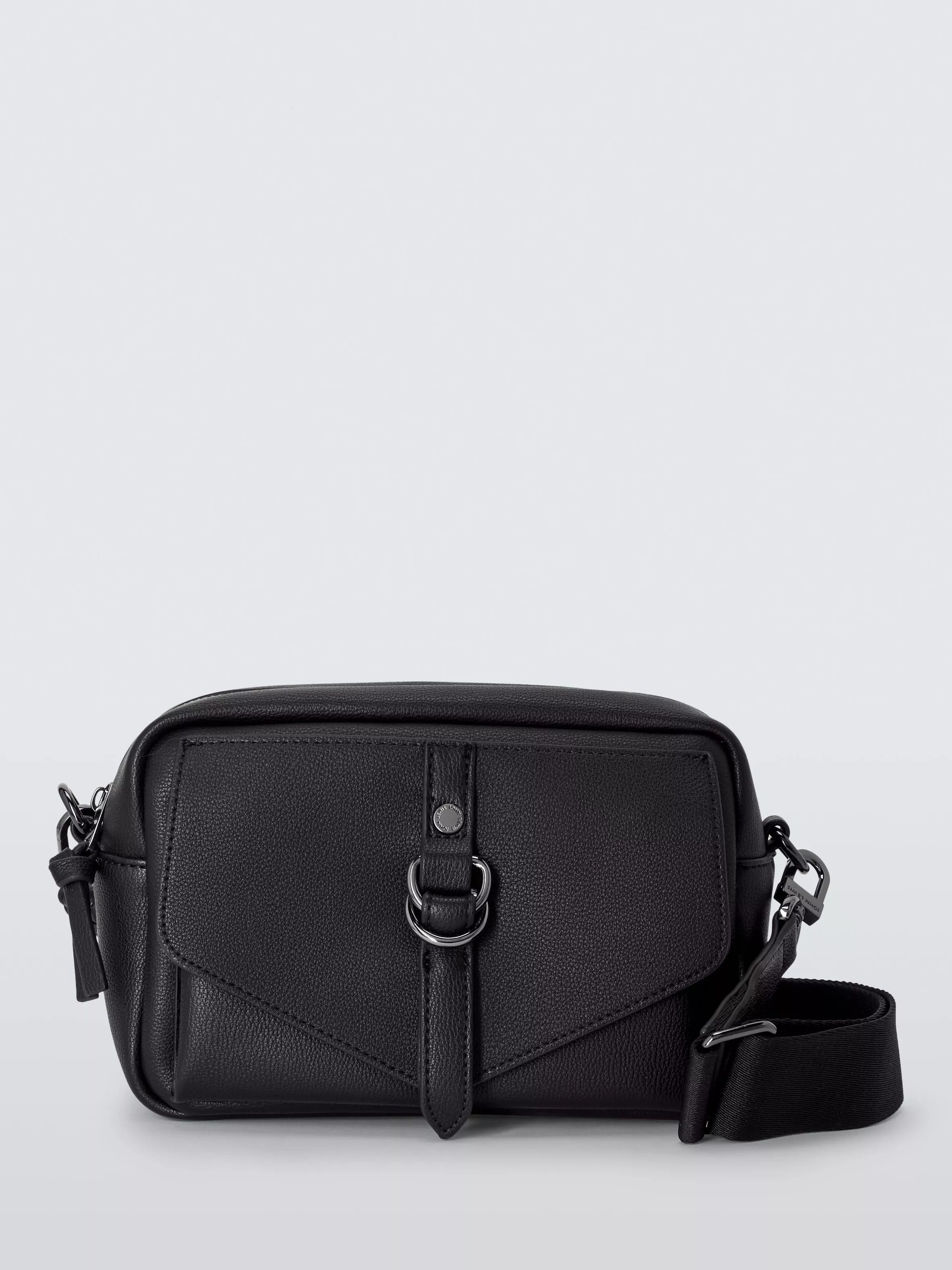 John Lewis Small Utility Crossbody Bag in Black - British product