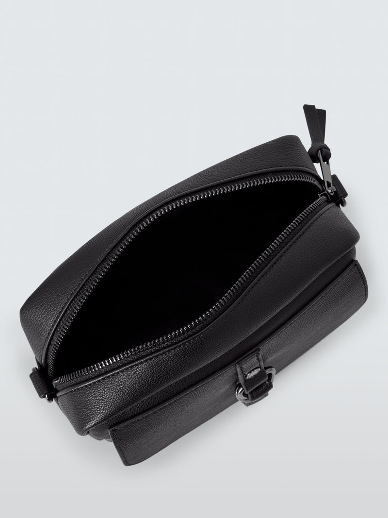 John Lewis Small Utility Crossbody Bag in Black - British product