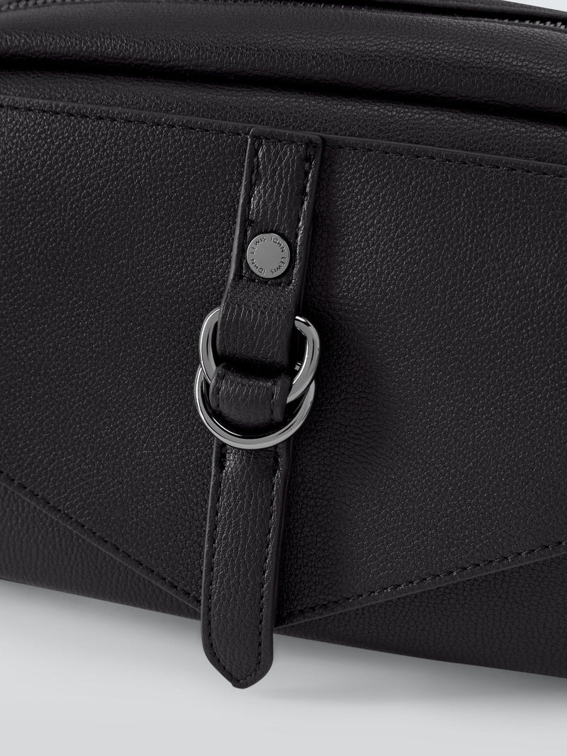 John Lewis Small Utility Crossbody Bag in Black - British product