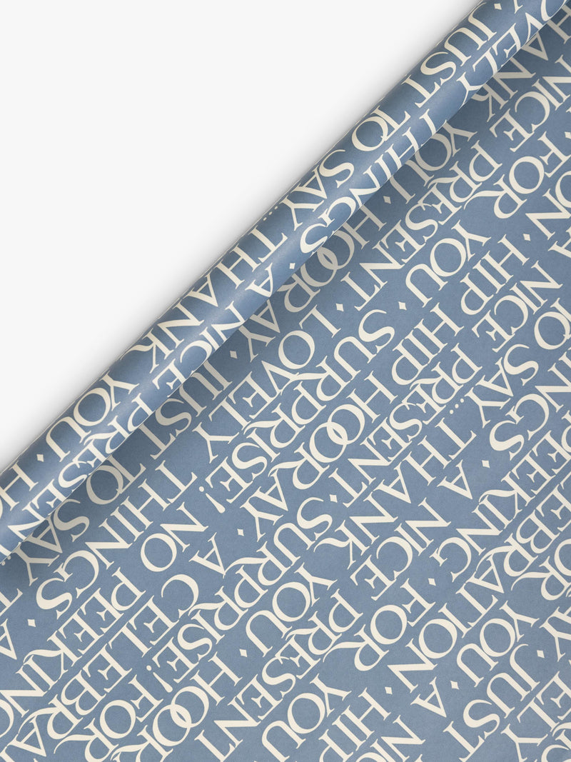 Emma Bridgewater No Peeking wrapping paper 3m roll - British product