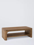John Lewis Solace cracked oak coffee table 120cm wide, imported from the UK