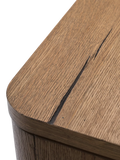 John Lewis Solace cracked oak coffee table 120cm wide, imported from the UK