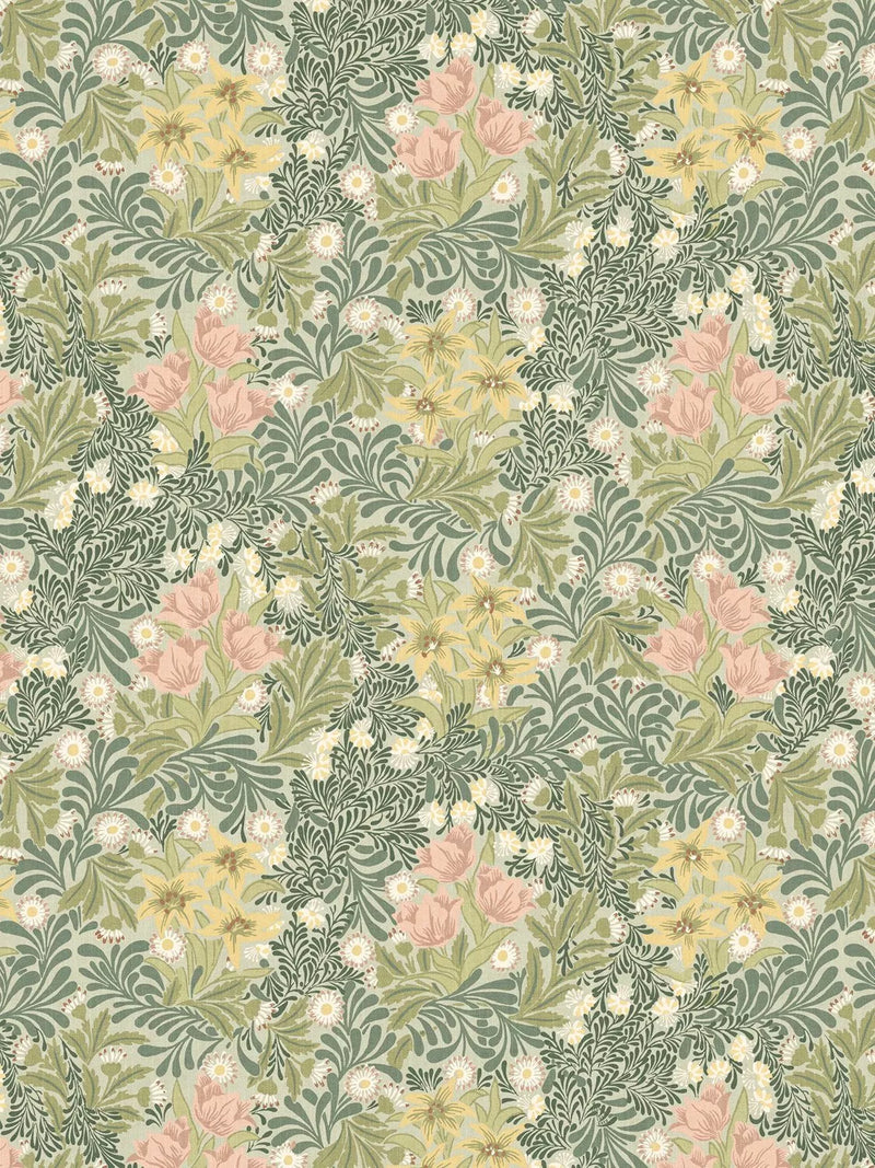 William Morris At Home Bower furnishing fabric brushed cotton (British brand)