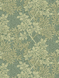 William Morris At Home Foliage brushed cotton fabric, UK version