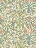William Morris At Home Woodland Weeds brushed cotton fabric, imported from the UK