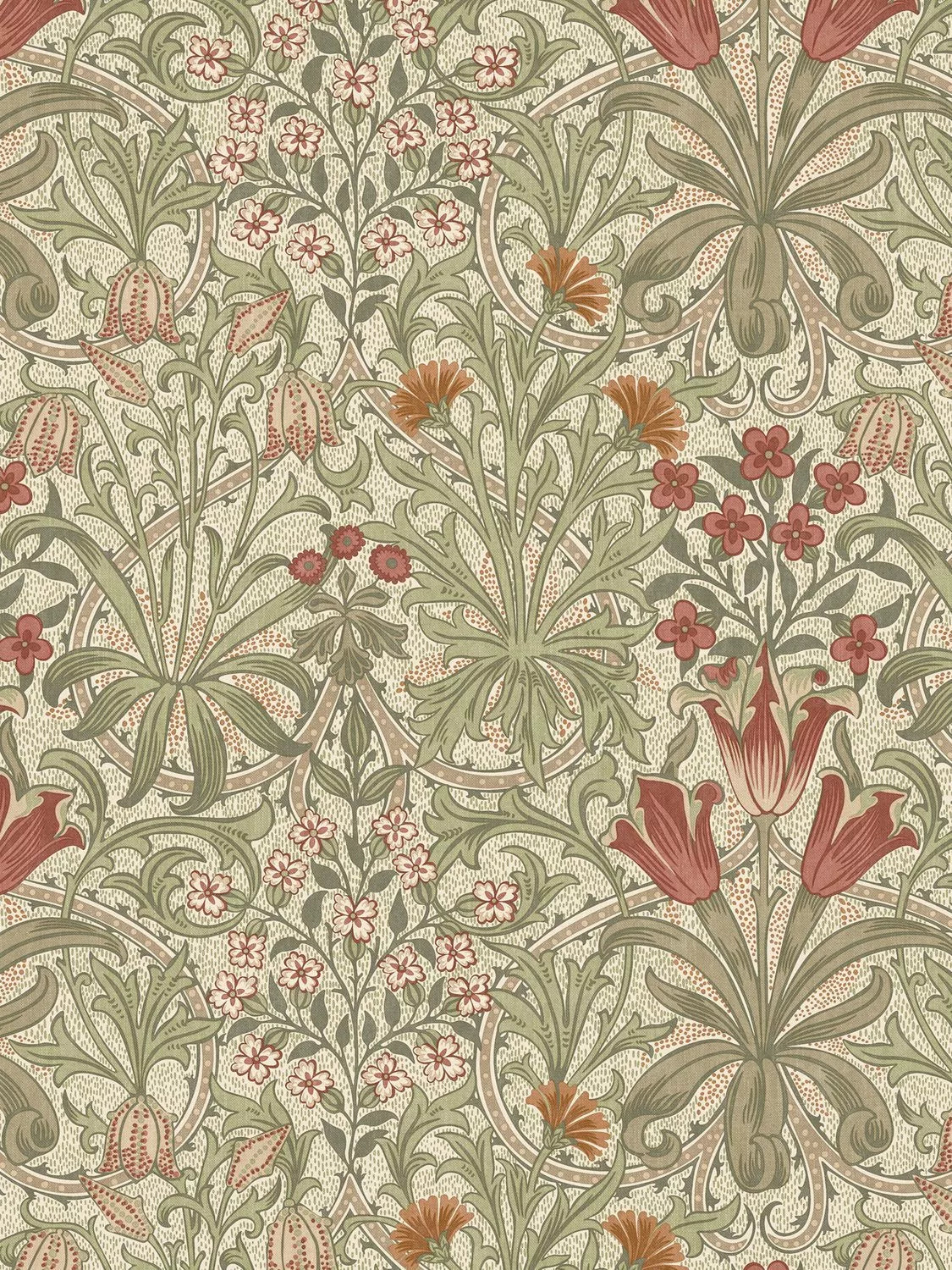 William Morris At Home Woodland Weeds Furnishing Fabric