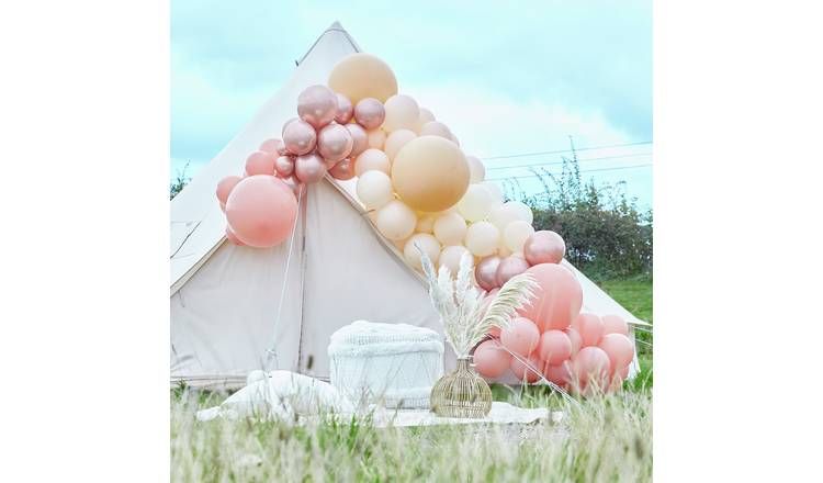 Ginger Ray Rose Gold Large Balloon Arch