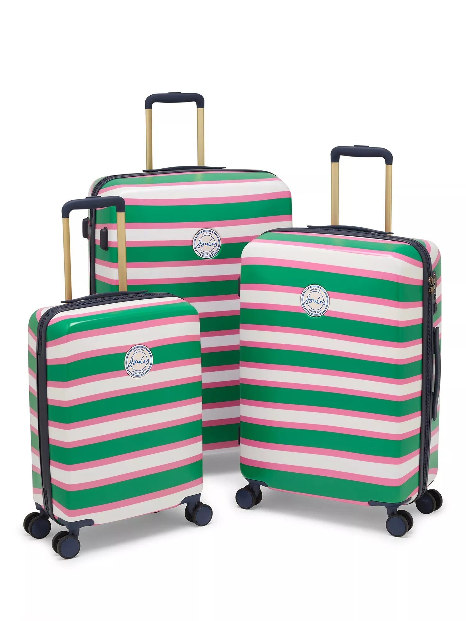Joules Resort Stripe cabin case 53.5cm 31.4L - British product