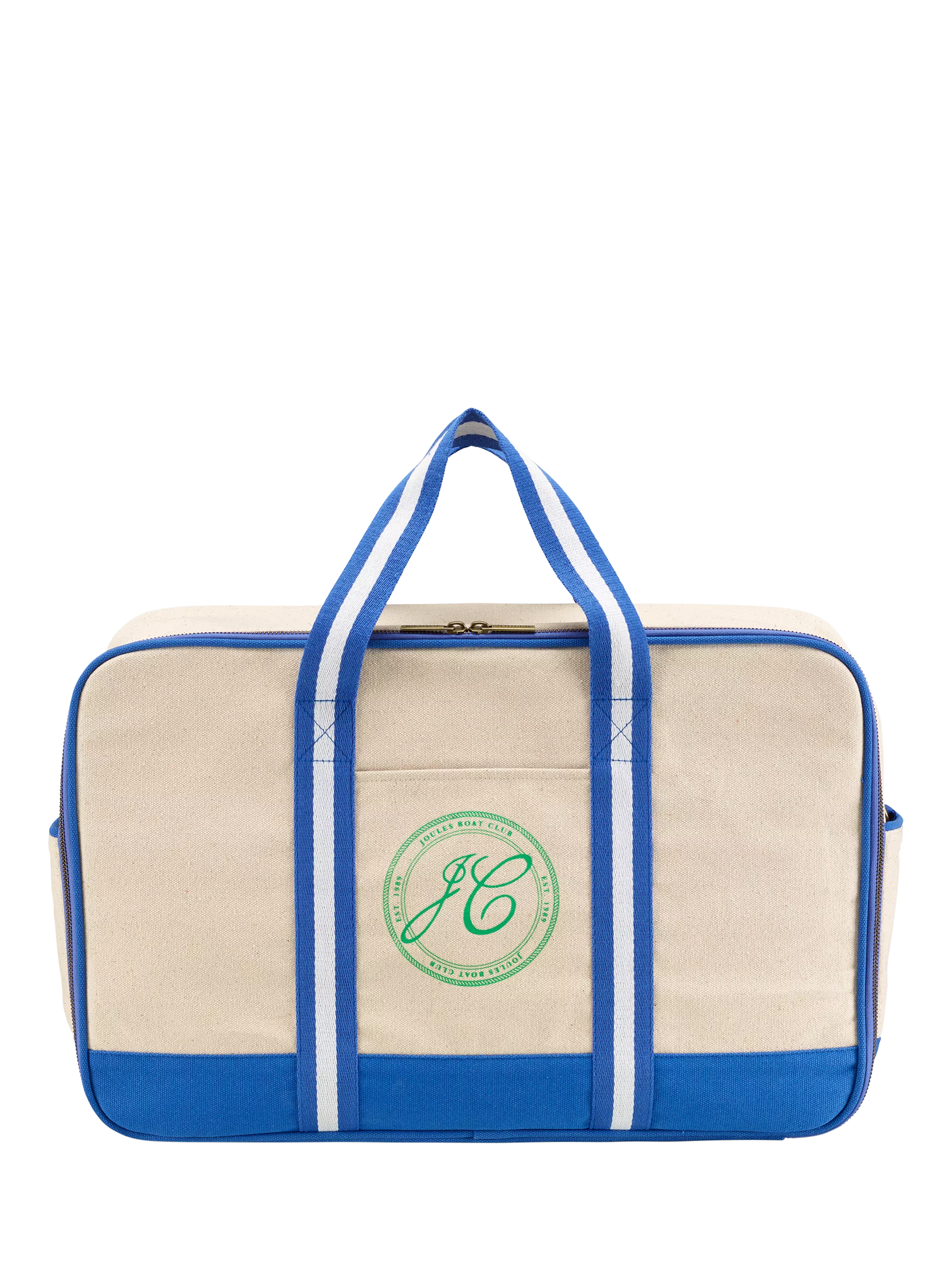 Joules Boat Club duffle bag natural blue 24L (British brand)