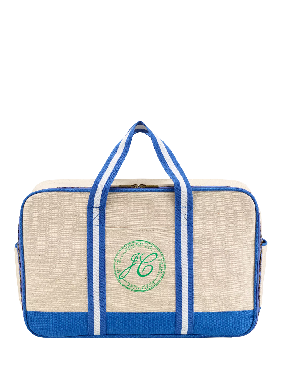 Joules Boat Club duffle bag natural blue 24L (British brand)