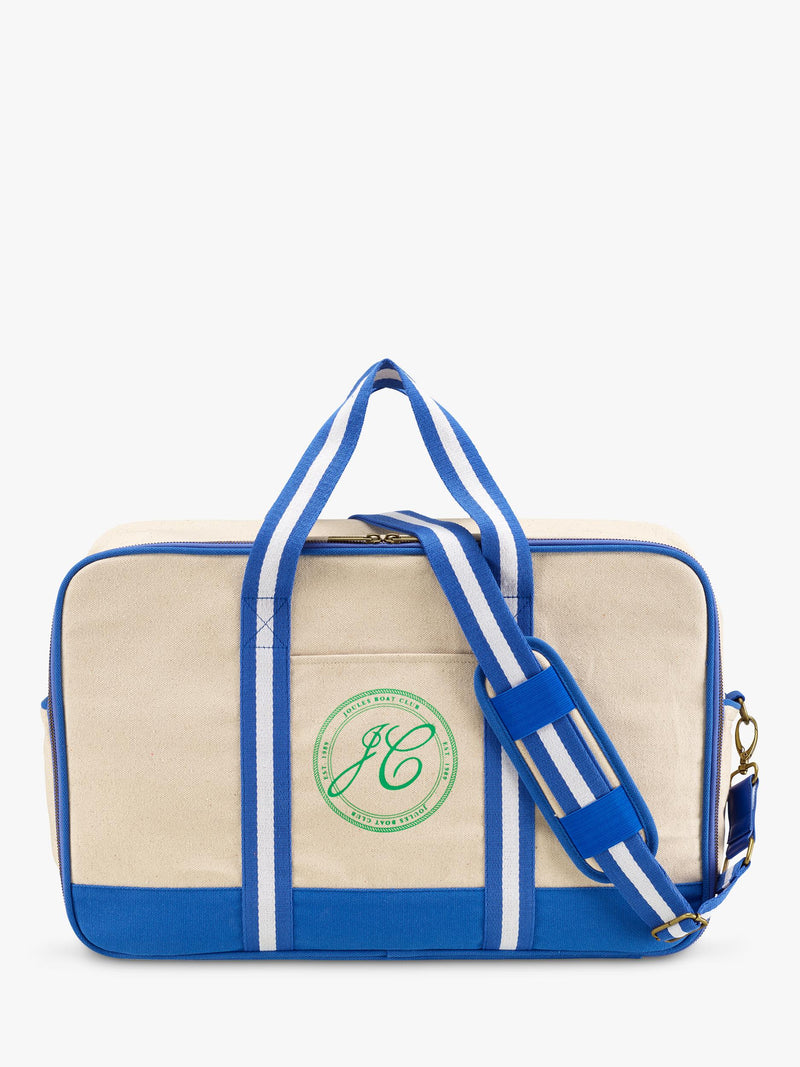 Joules Boat Club duffle bag natural blue 24L (British brand)