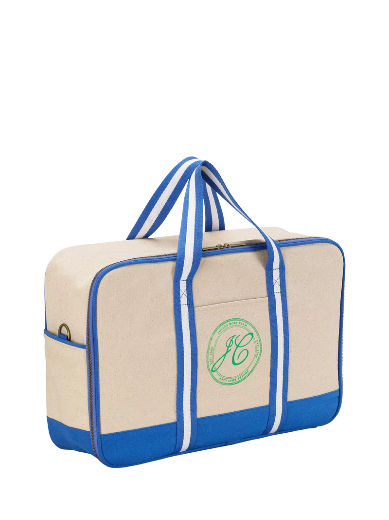 Joules Boat Club duffle bag natural blue 24L (British brand)