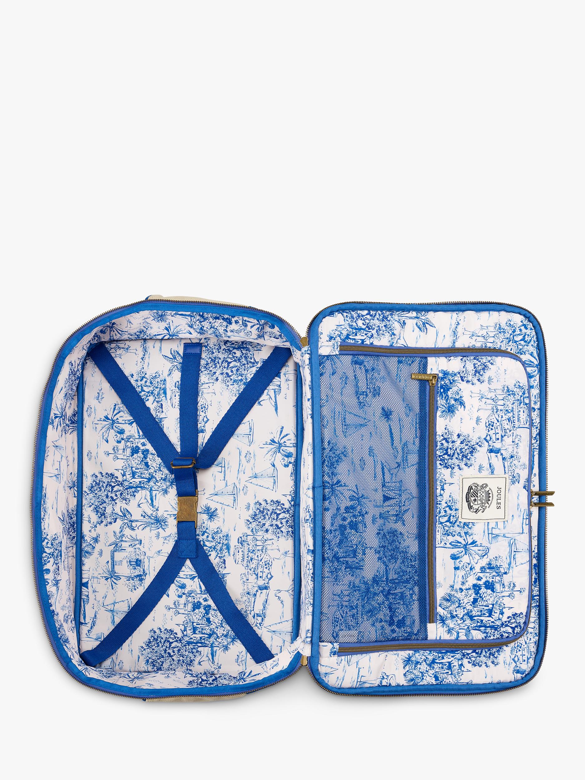 Joules Boat Club duffle bag natural blue 24L (British brand)