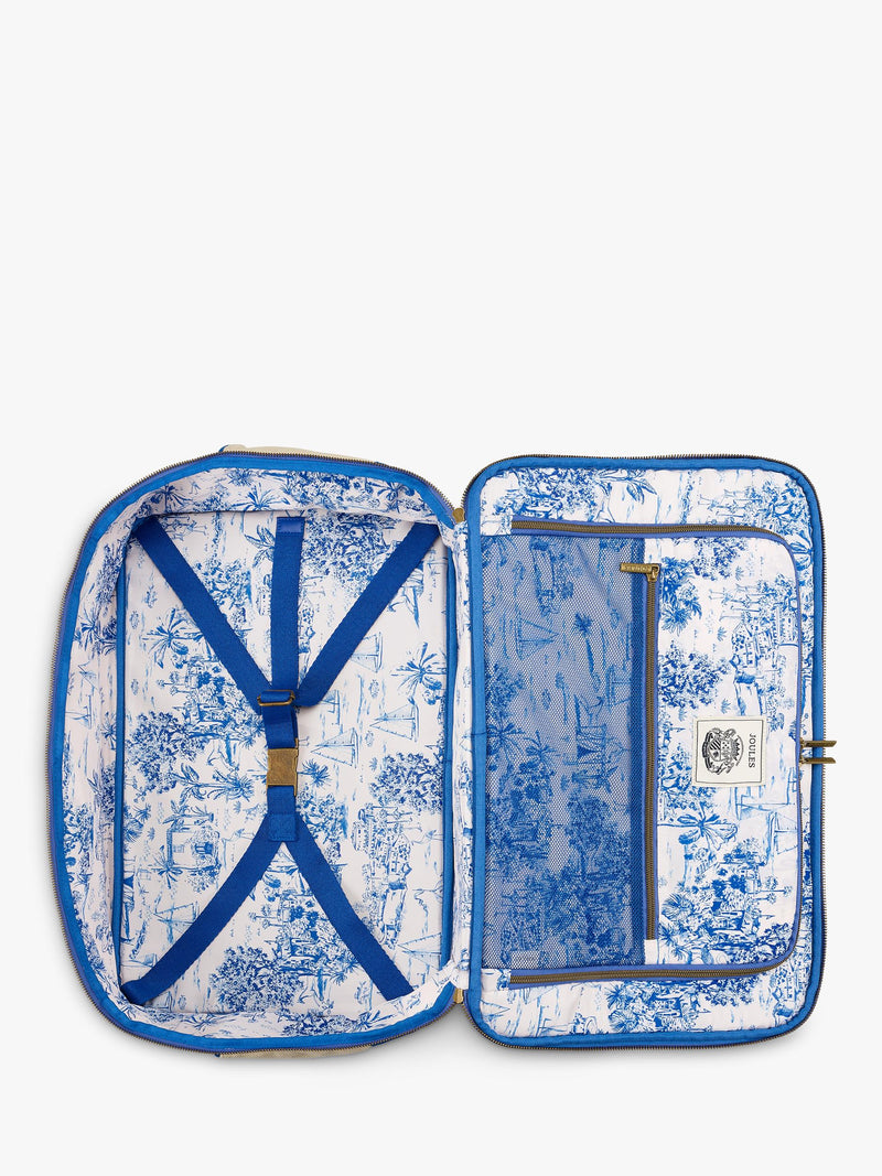 Joules Boat Club duffle bag natural blue 24L (British brand)