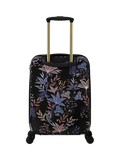 Sara Miller Black Botanic cabin suitcase 54cm - British product