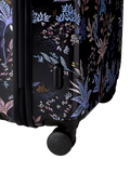 Sara Miller Black Botanic cabin suitcase 54cm - British product