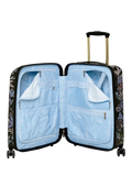 Sara Miller black botanic large trolley suitcase 77cm, UK version
