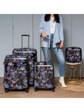Sara Miller black botanic large trolley suitcase 77cm, UK version