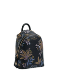 Sara Miller Black Botanic Mini Backpack polyurethane imported from the UK