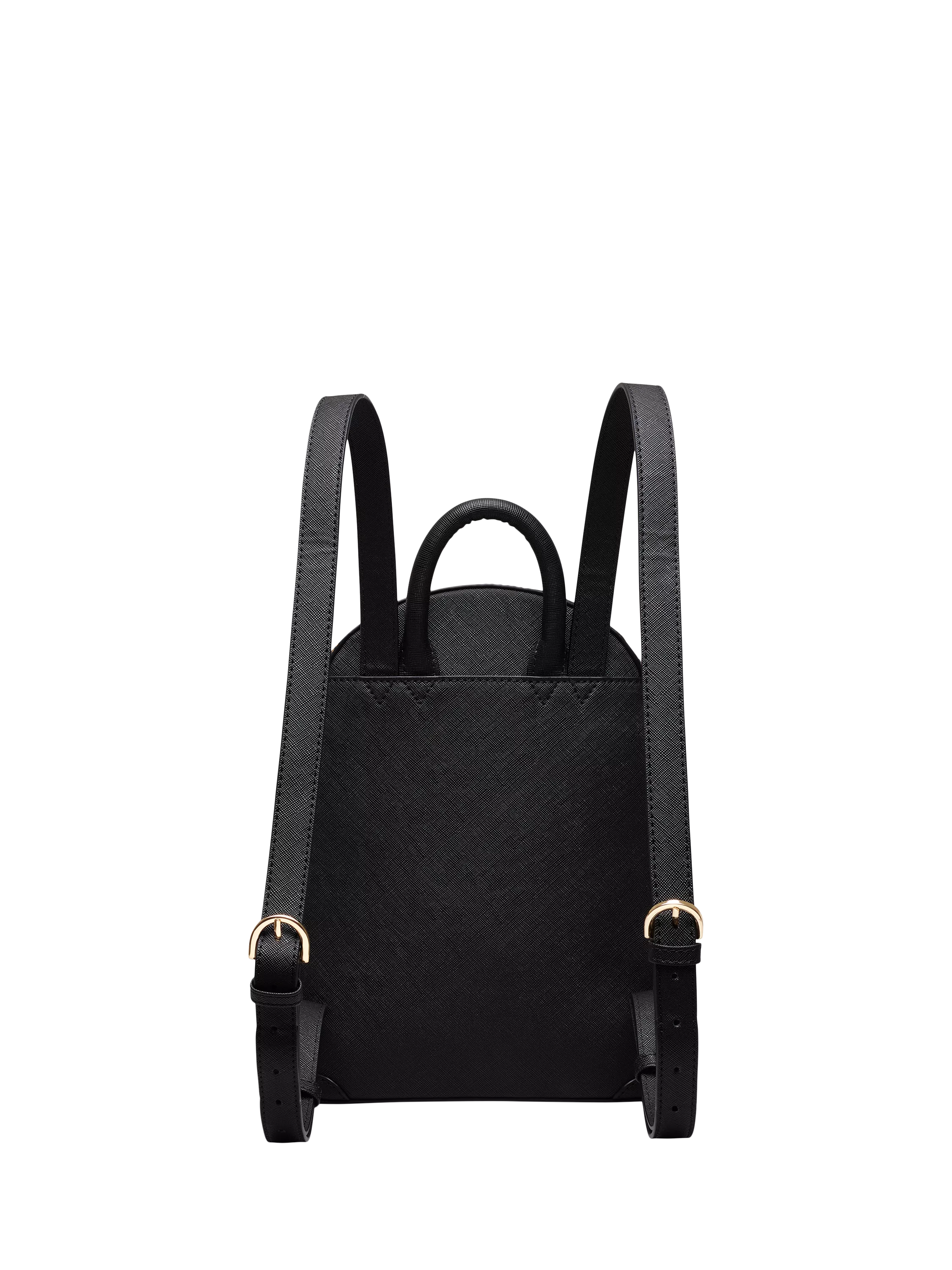 Sara Miller Black Botanic Mini Backpack polyurethane imported from the UK