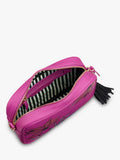 Sara Miller crossbody camera bag with leaf print - British product